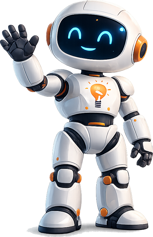 TinkerSpace robot mascot